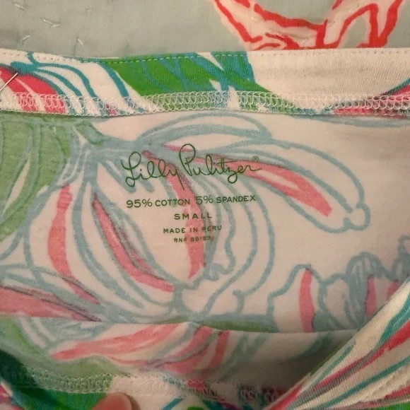 Lilly Pulitzer Andie Ring The Bellboy Top S - Picture 4 of 10